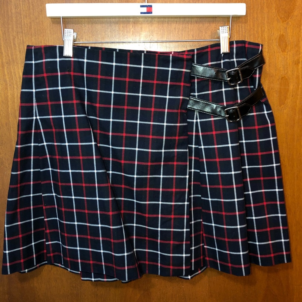 Tommy Hilfiger Plaid Mini Skirt